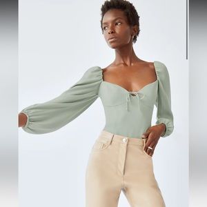 Aritzia Wilfred Novella blouse